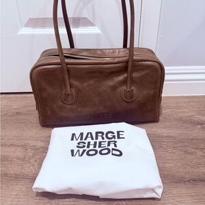 Margesherwood soft Boston bag - washed brown